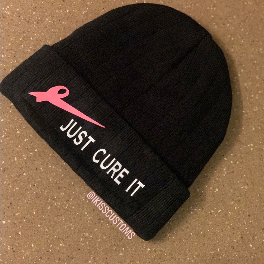 Breast cancer awareness hat